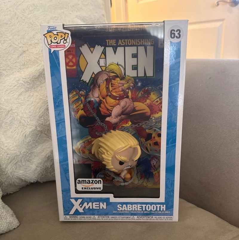 Funko Pop! Comic Covers X-Men Sabertooth #63