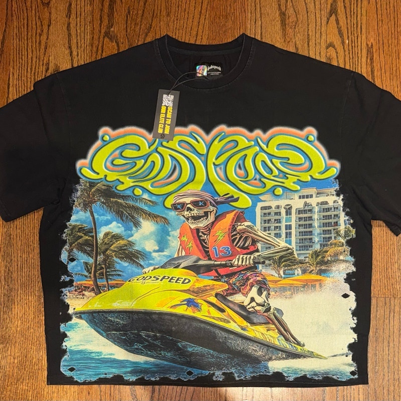 Godspeed Wave Runner T-Shirt Black