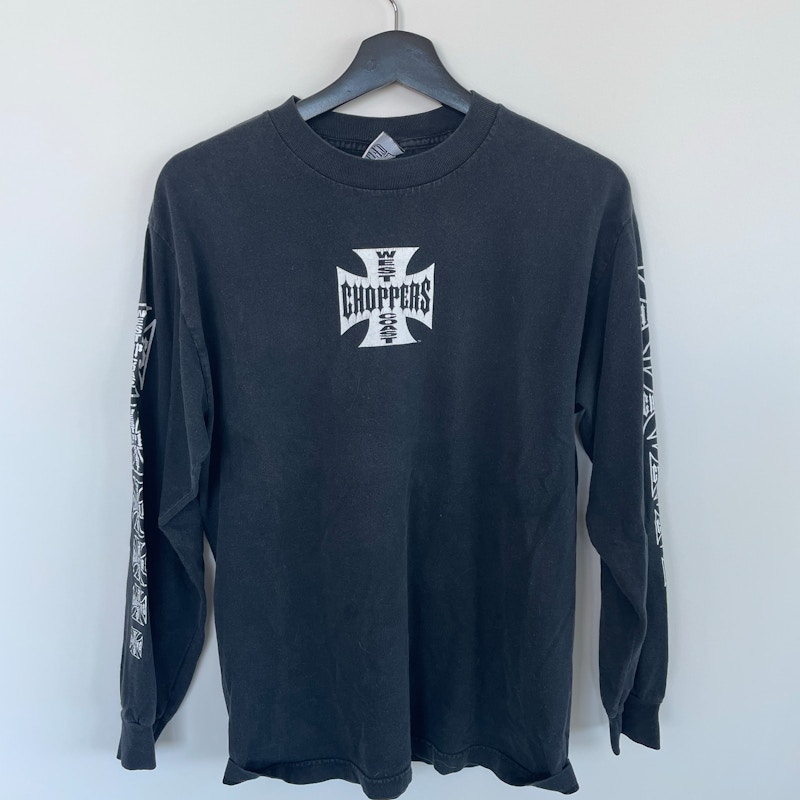 West Coast Choppers Long Sleeve T-Shirt Black
