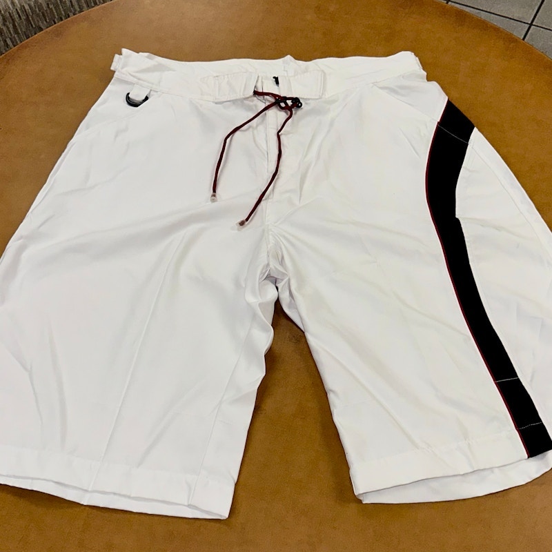 Jordan Jumpman Poolside Board Shorts White Black Red (2006 Archive)