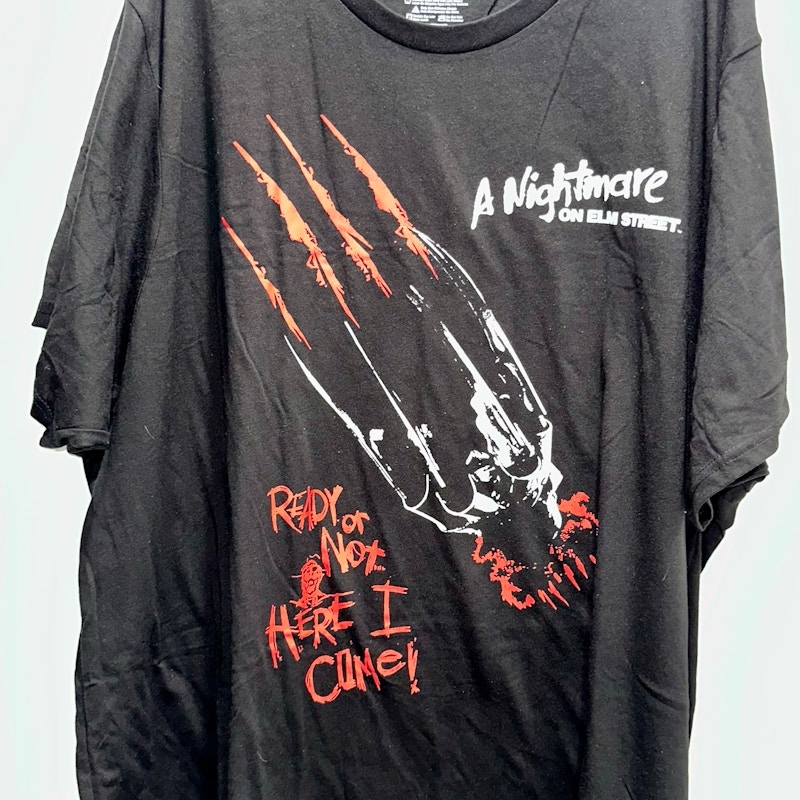 A Nightmare on Elm Street Graphic T-Shirt Black