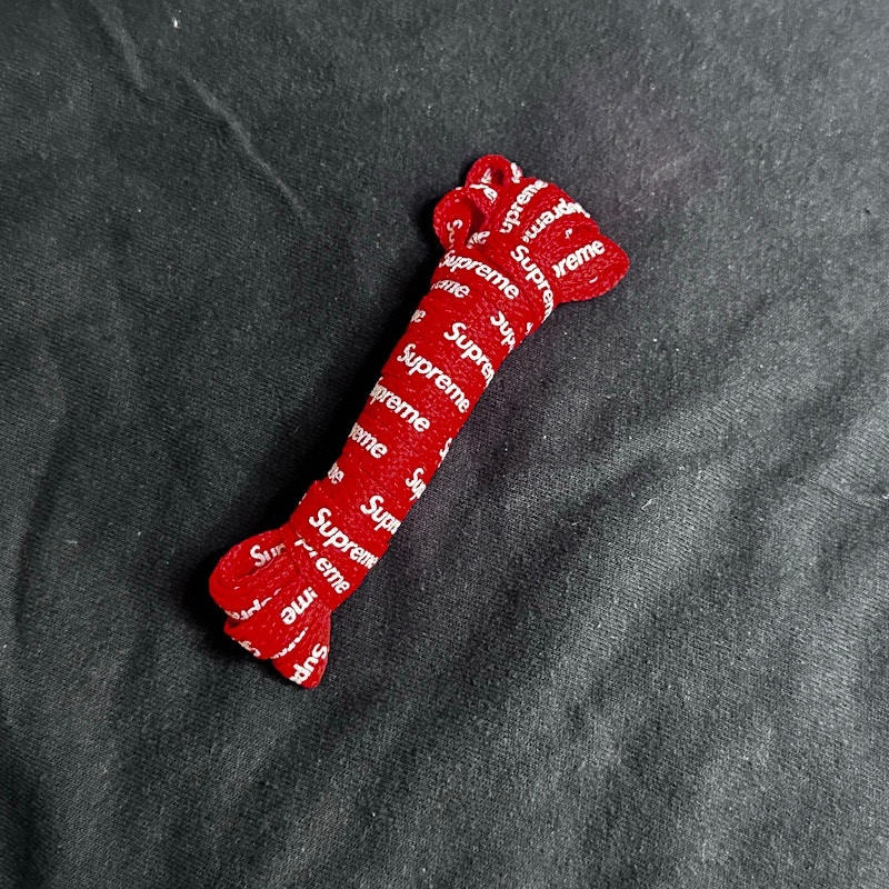 Supreme Shoe Laces Red
