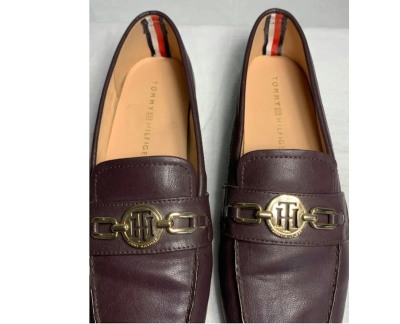 Tommy Hilfiger Chain Loafer Burgundy (Women's)
