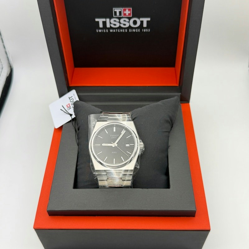 Tissot PRX Quartz Black Dial Watch