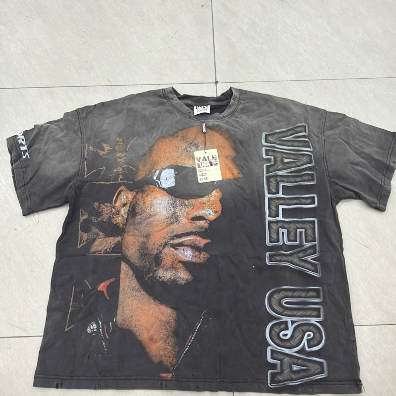 VALLEY USA Graphic T-Shirt Black