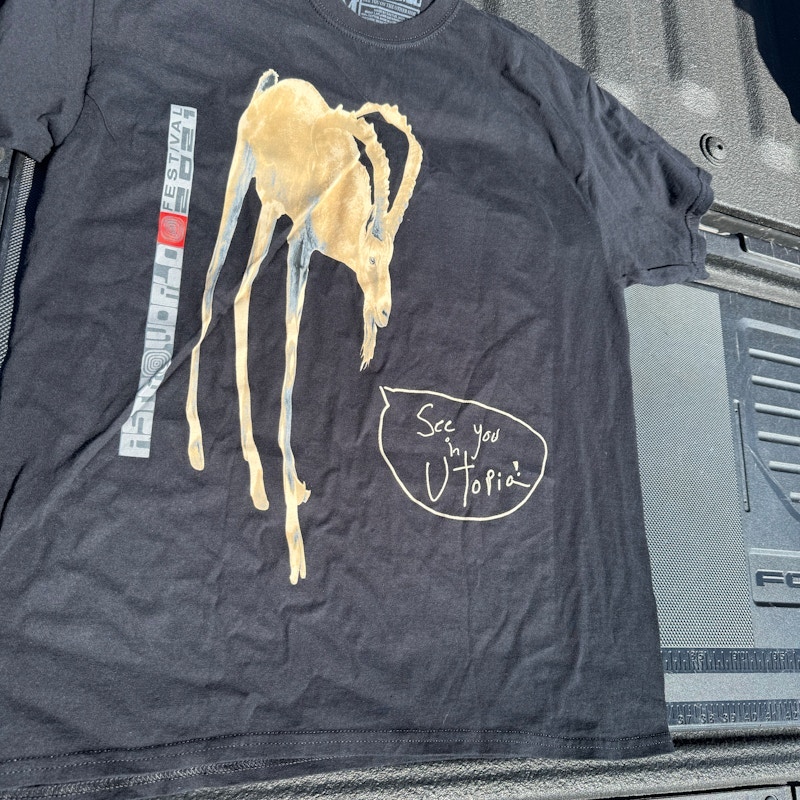 Cactus Jack Astroworld Festival 2021 T-Shirt Black