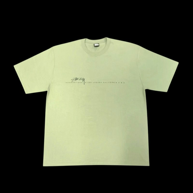 Stüssy International Stüssy Laguna T-Shirt Sage Green