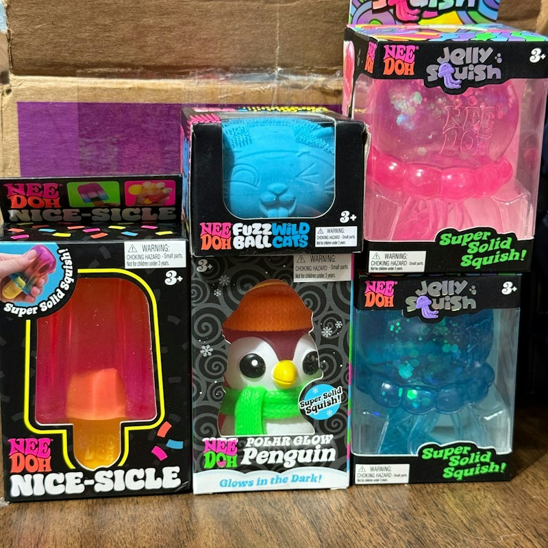 NeeDoh Set of 5 Fidget Toy