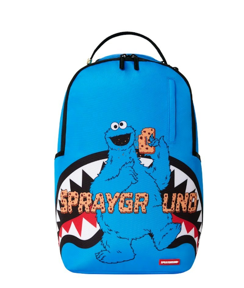 Sprayground Sesame Street Cookie Monster Take a Bite Backpack