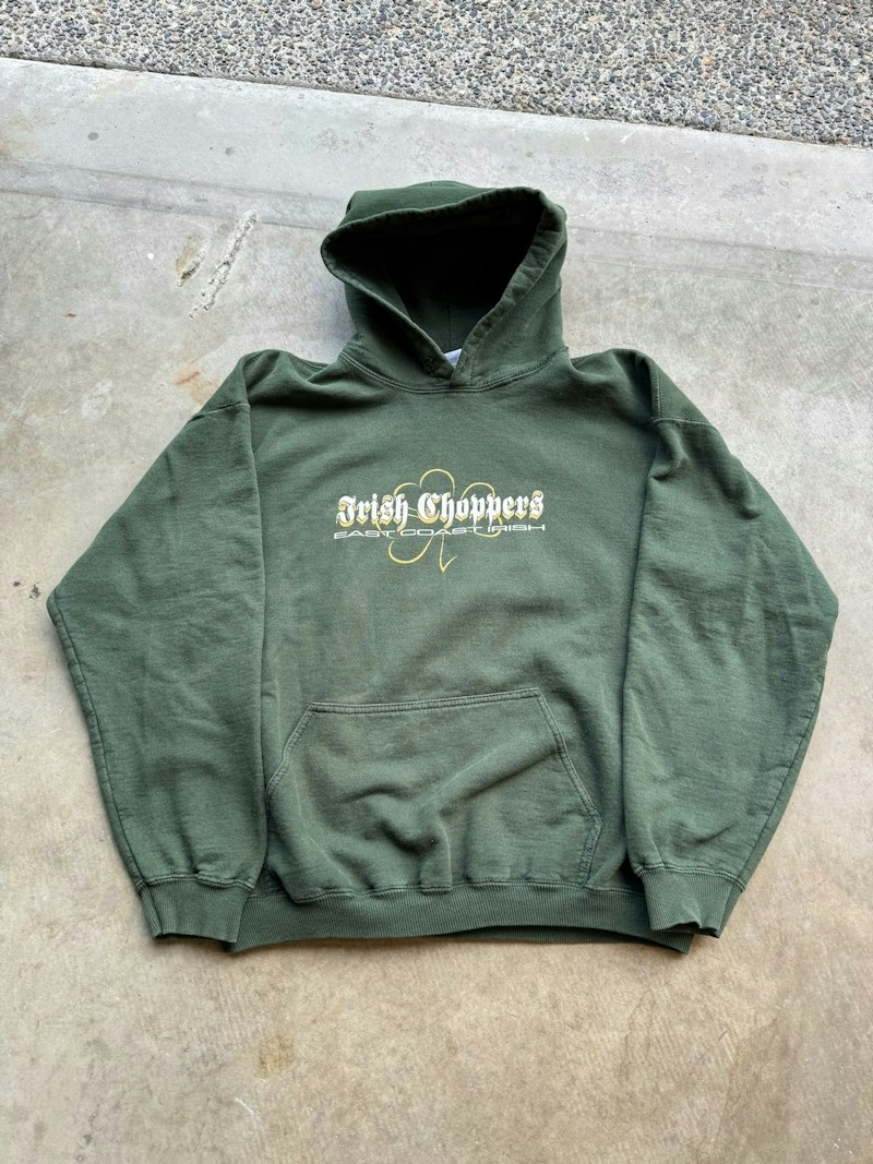 Irish Choppers Hooded Sweatshirt Green