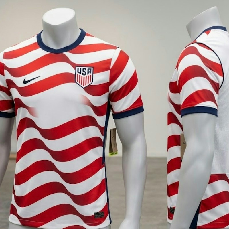 Nike U.S. Soccer Away Jersey White/Red