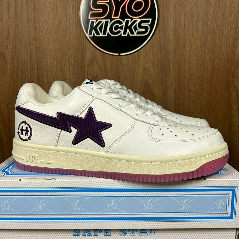 A Bathing Ape Bape Sta IM2FUL Last Orgy White Purple