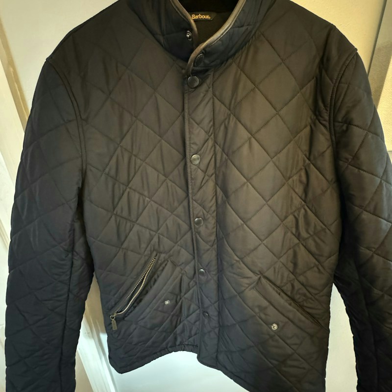 Barbour Quilted Jacket Black