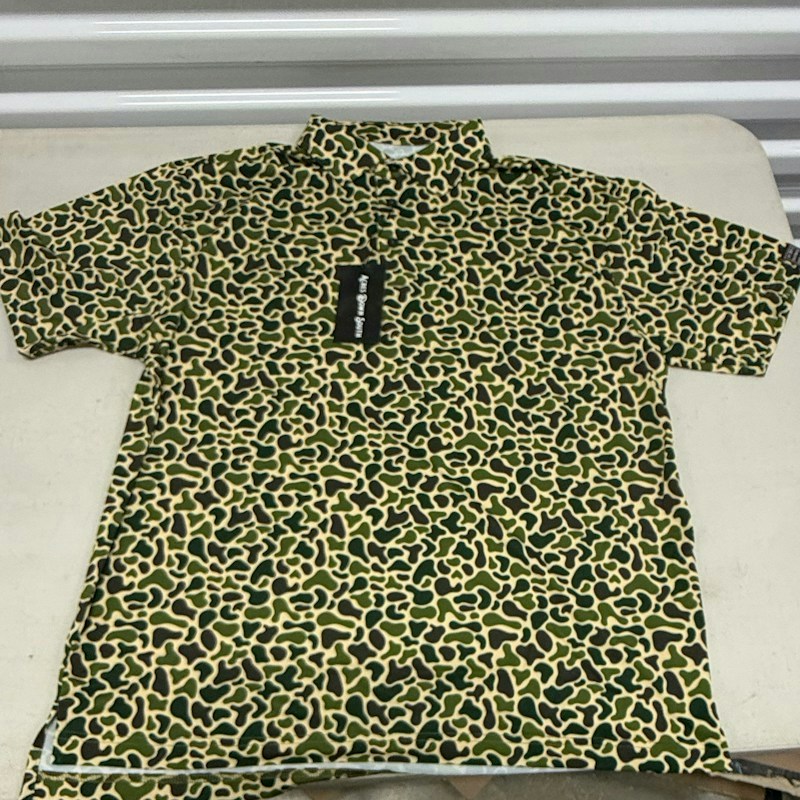 Acres Down South Camo Polo Shirt Multi