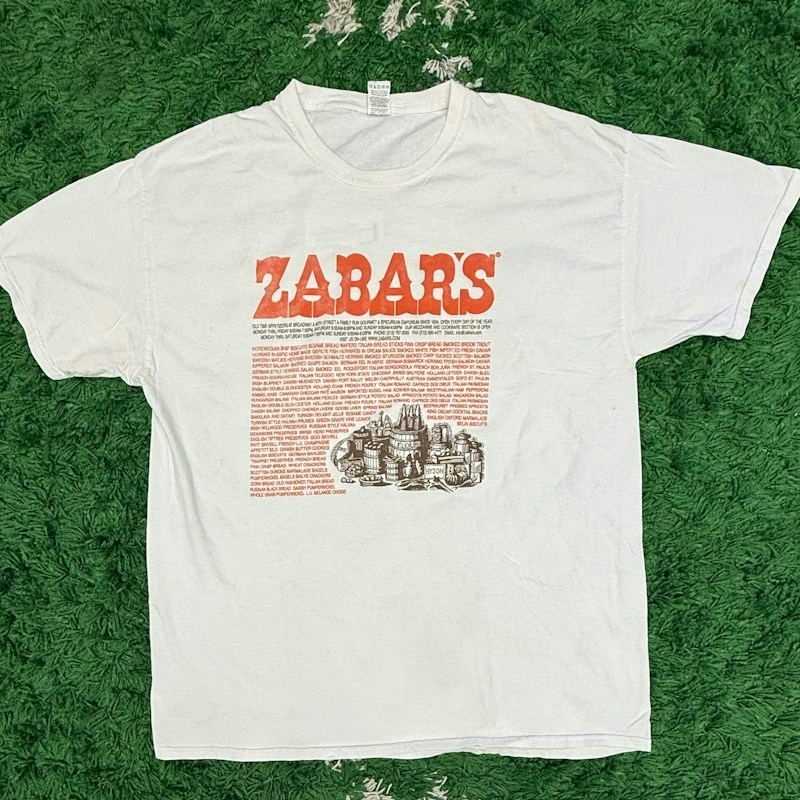 Zabar's Logo T-Shirt White