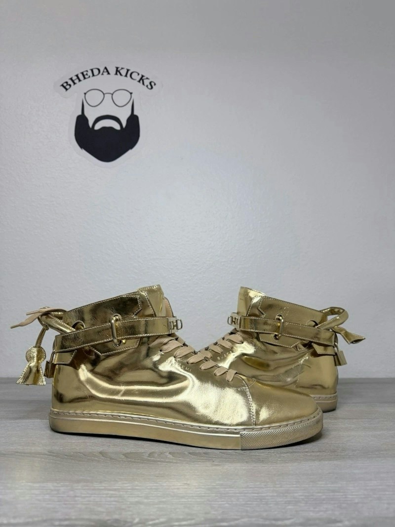 Buscemi 100MM Gold Metallic