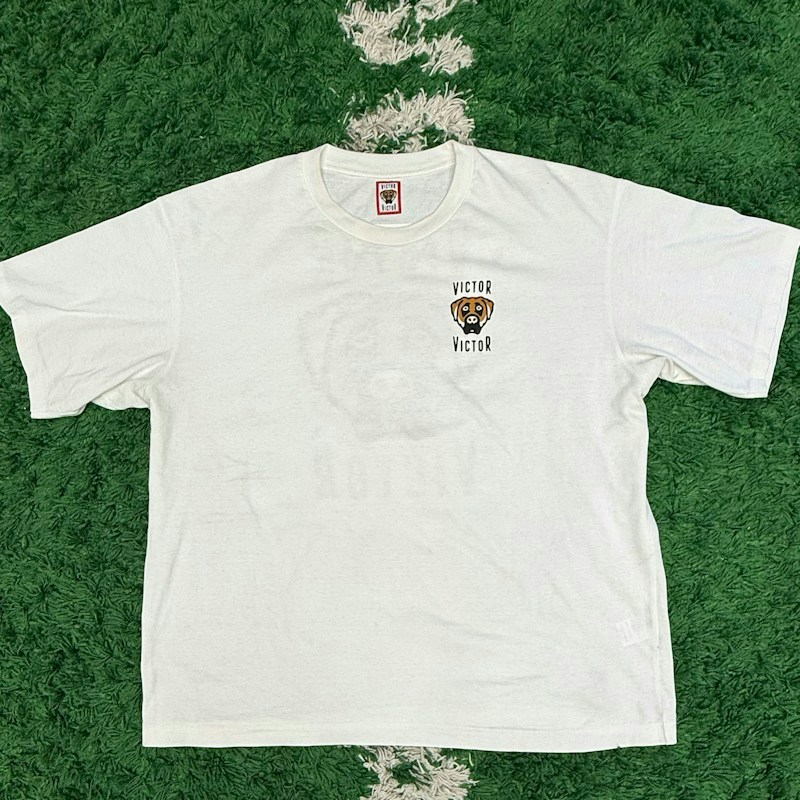 Victor Victor Dog T-Shirt White