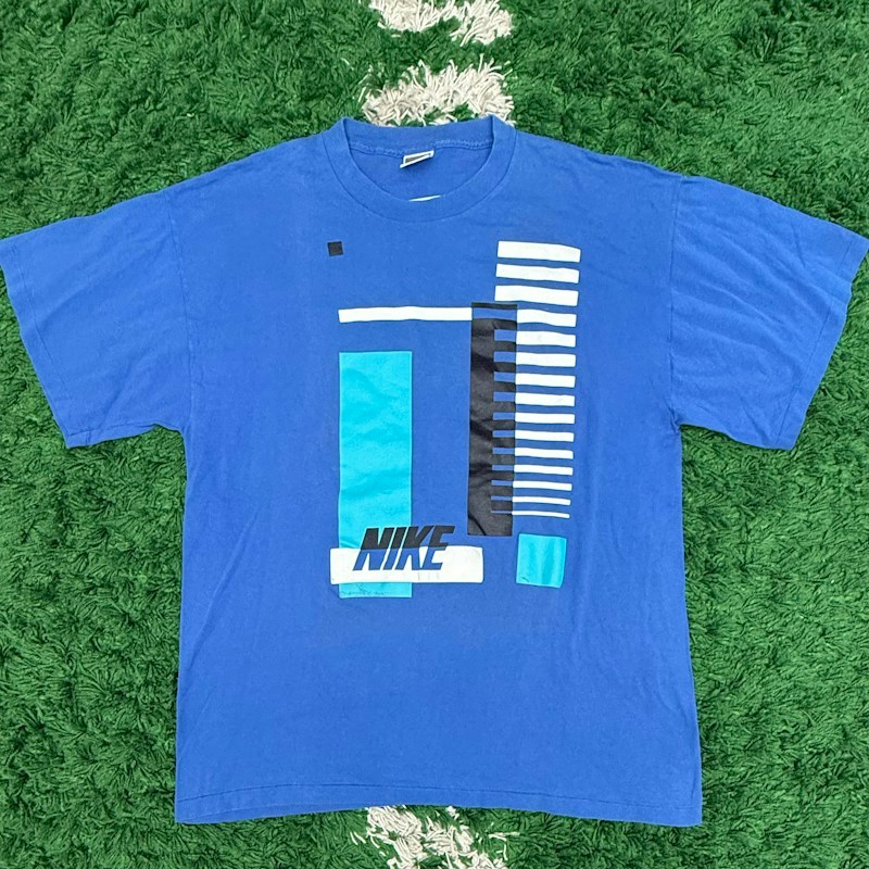 Nike Ernie Knows Computers T-Shirt Blue