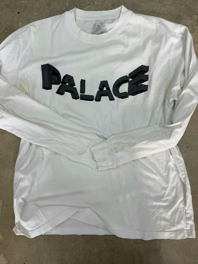 Palace Long Sleeve T-Shirt White