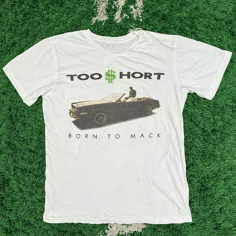 Too Short Born To Mack T-Shirt White