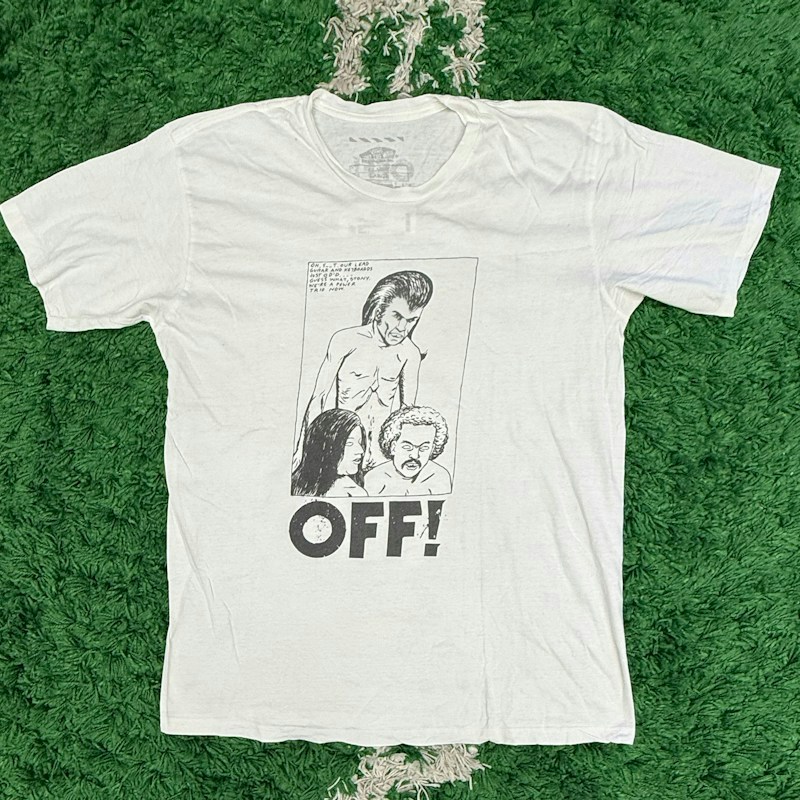 Vans OFF! Band Graphic T-Shirt White