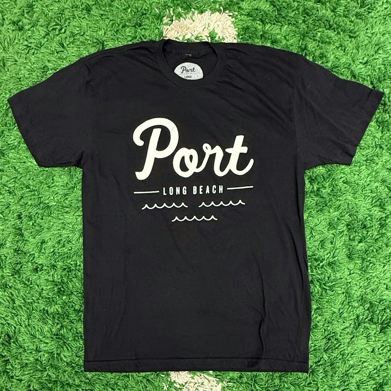 Port Long Beach T-Shirt Black
