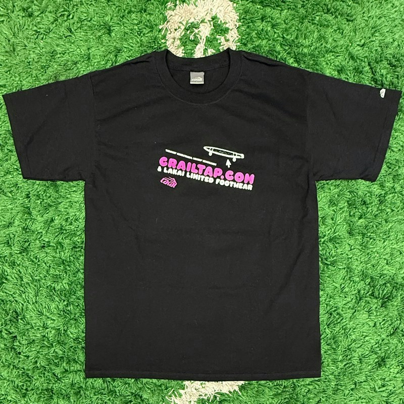 Lakai Grailtap.com T-Shirt Black