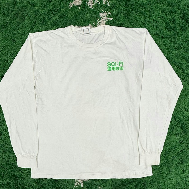 Sci-Fi Fantasy Long Sleeve T-Shirt White