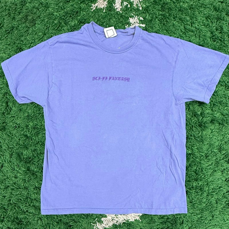 Sci-Fi Fantasy Logo T-Shirt Purple