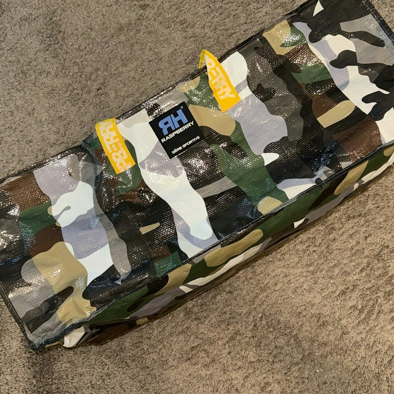 GV Gallery Camo Nylon Ikea Bag