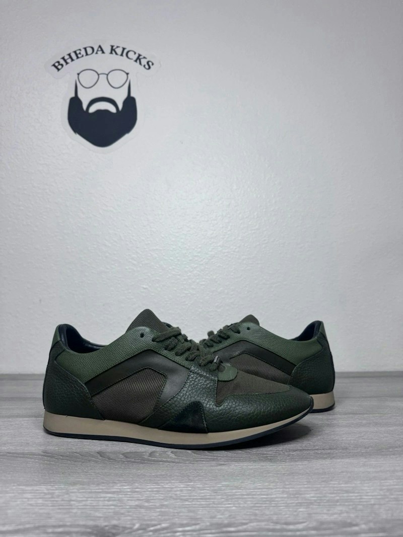 Burberry Olive Green Sneaker