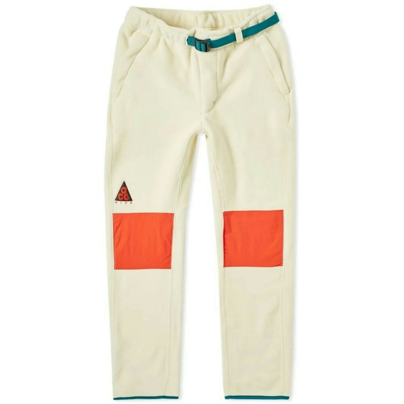 Nike ACG Smith Summit Fleece Pants Sail Team Orange