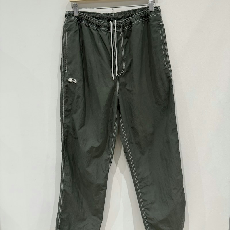 Stussy Nylon Folsom Beach Pants Grey