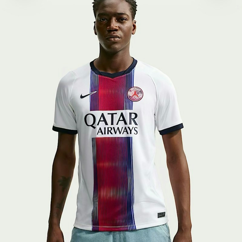 Nike Paris Saint-Germain Stadium Away Jersey White