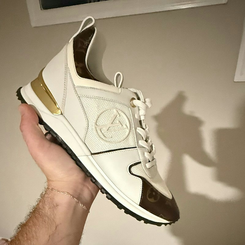 Louis Vuitton Run Away Sneaker Monogram White