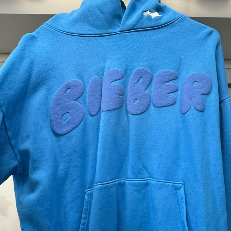 Bieber Coachella Hoodie Blue