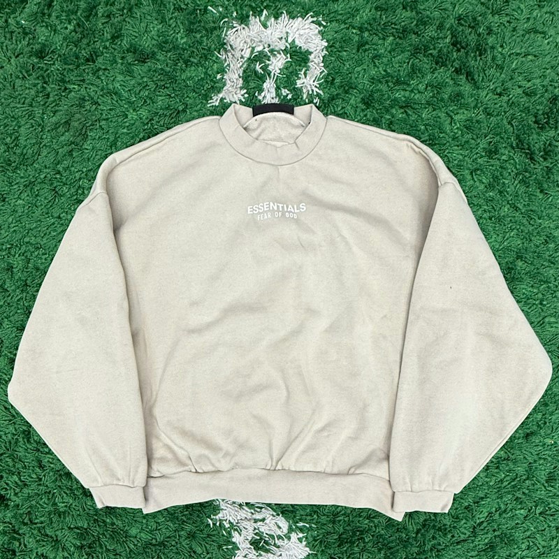 Fear of God Essentials Crewneck Sweatshirt Beige