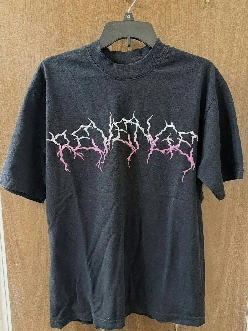 Revenge Pink Lightning Gradient Tee