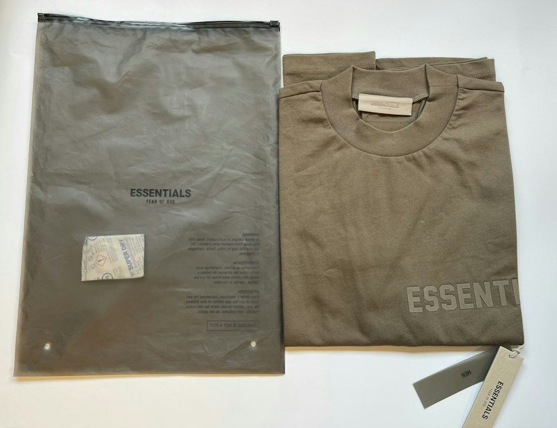 Fear of God Essentials Short-Sleeve Tee Wood