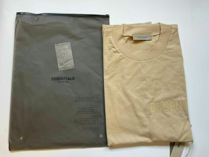 Fear of God Essentials Short-Sleeve Tee Sand