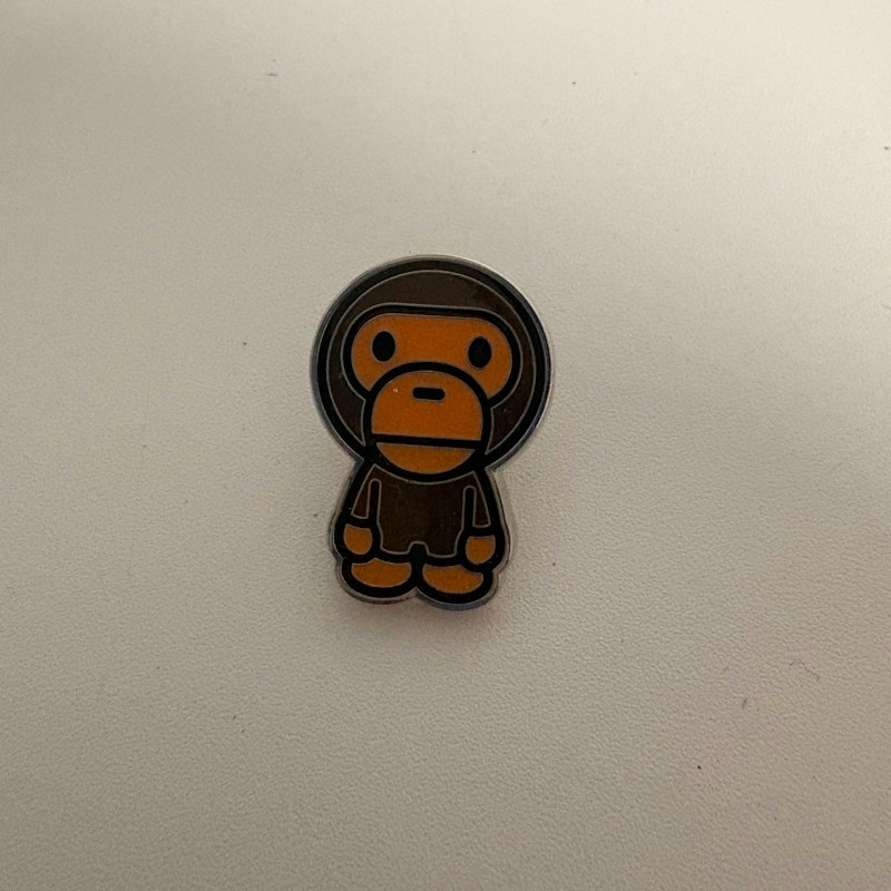 BAPE A Bathing Ape Baby Milo Enamel Pin