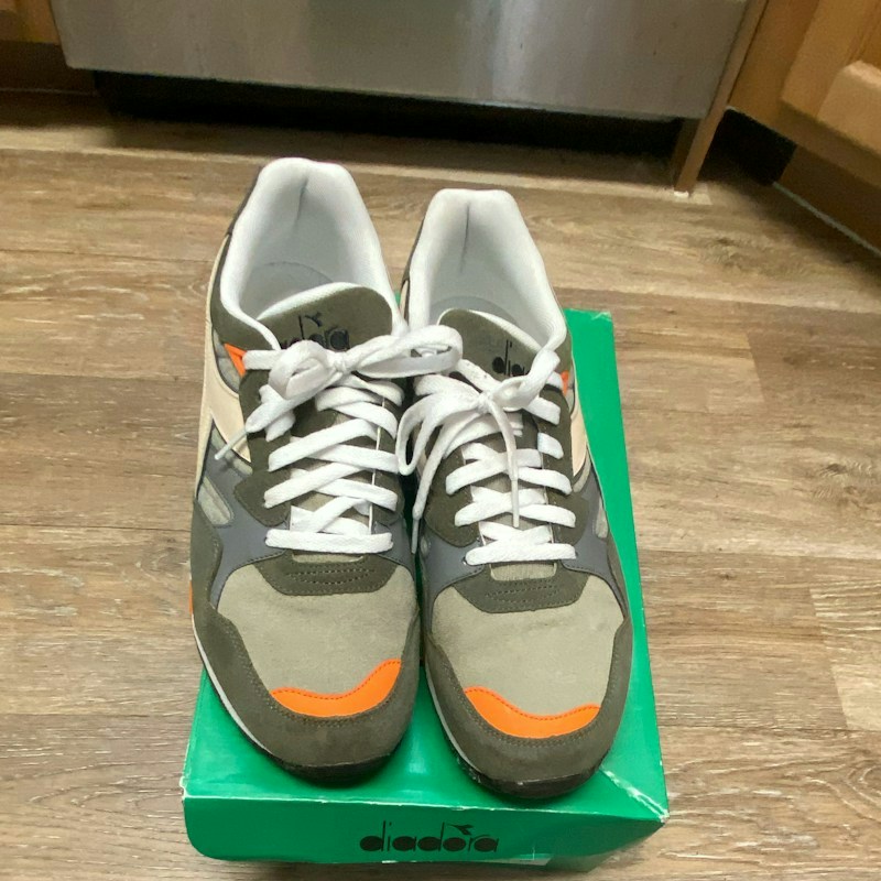 Diadora Sneaker Green Orange