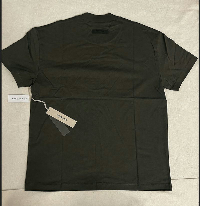 Fear of God Essentials Short Sleeve Tee Off Black