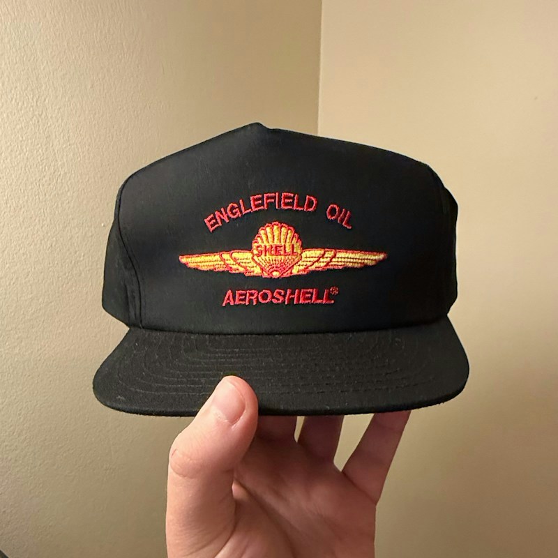 Englefield Oil Aeroshell Hat Black