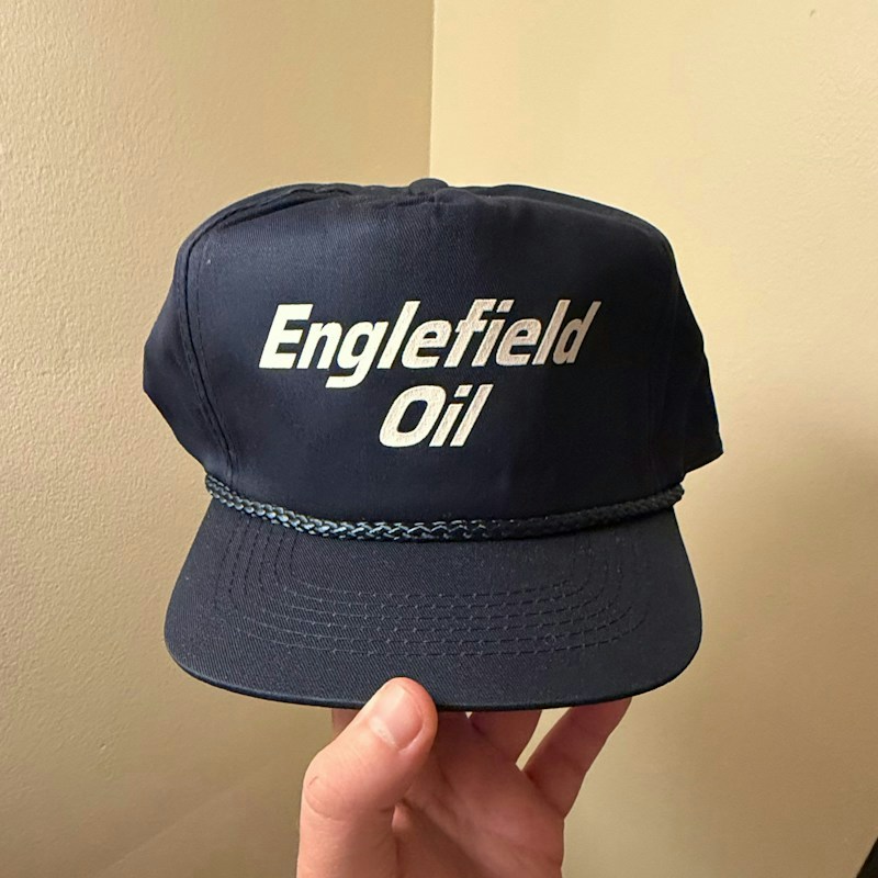 Englefield Oil Navy Rope Snapback Hat