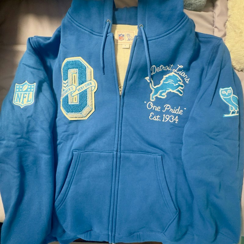 October's Very Own x NFL Detroit Lions Full Zip
