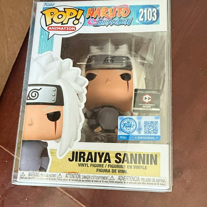 Funko Pop! Animation Naruto Shippuden Jiraiya Sannin Vinyl Figure 2103
