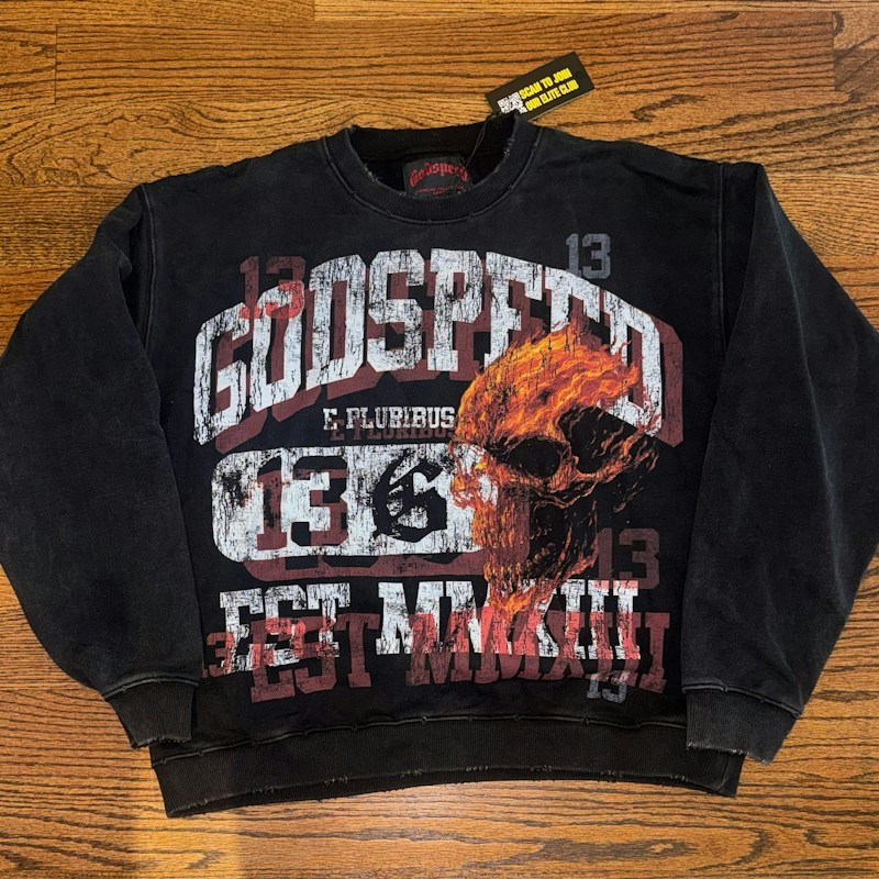 Godspeed Seeing Double Sweatshirt Black