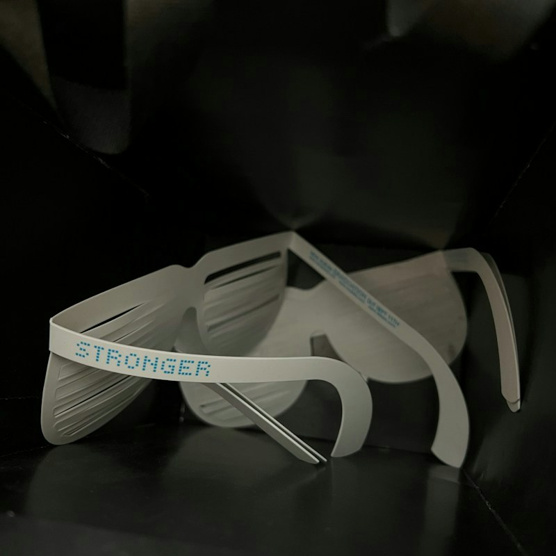 Kanye West Shutter Shades Stronger Promo Glasses