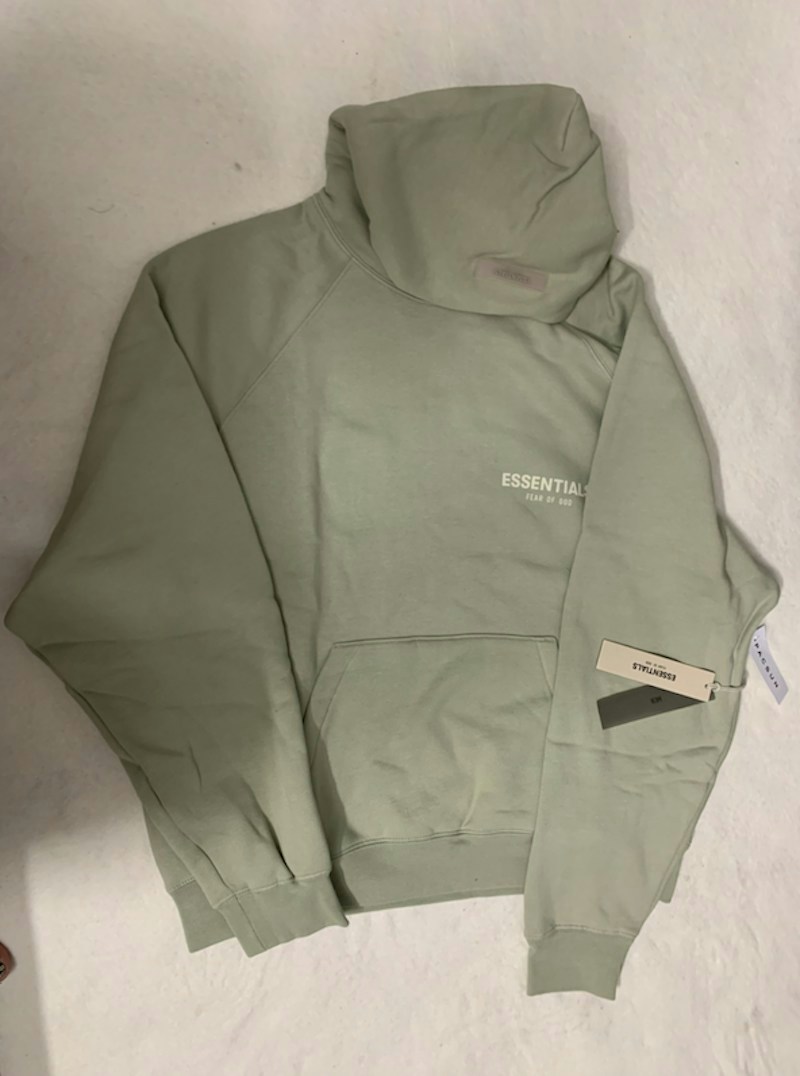 Fear of God Essentials Hoodie Seafoam